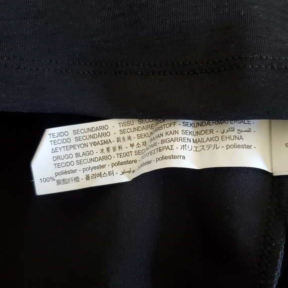 New Zara Organza Asymmetric Blogger Fave Black Mini Dress NWT Size Medium - Picture 17 of 17